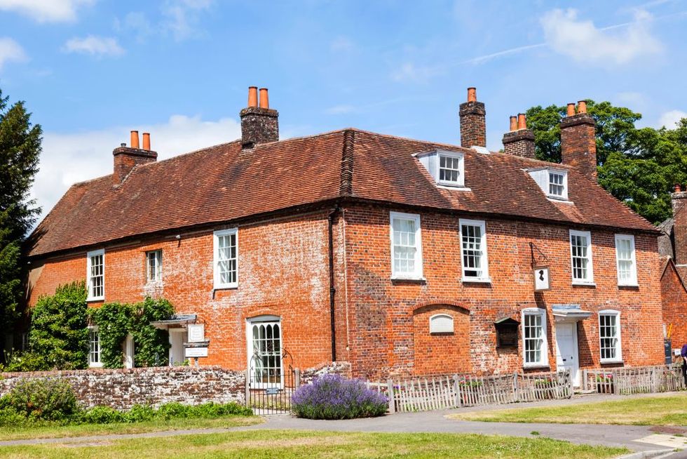 england, hampshire, chawton, jane austen's house and museum