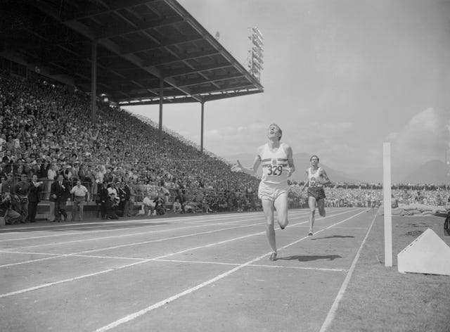 roger bannister winning race