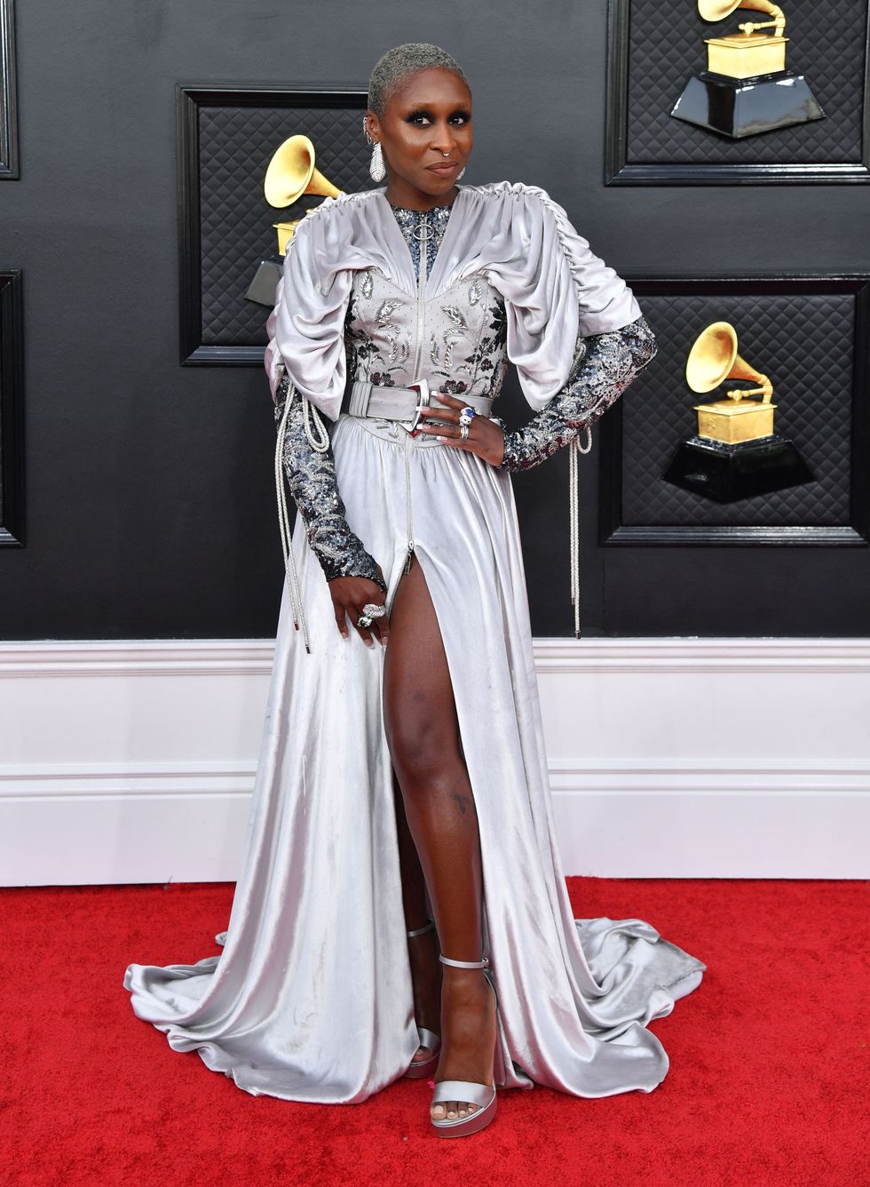 Grammys red carpet 2022: Live updates of the celebrity looks