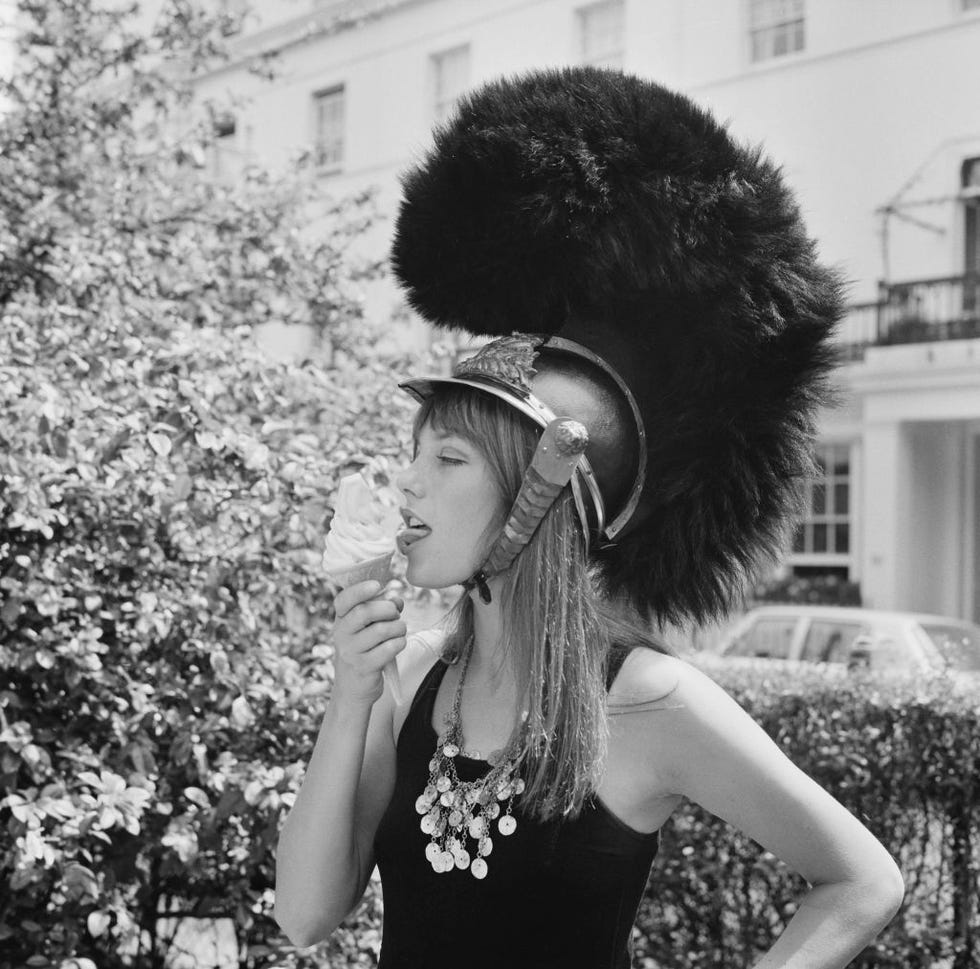  Jane Birkin In A Silver Dress Poster - Image by Shutterstock :  Clothing, Shoes & Jewelry