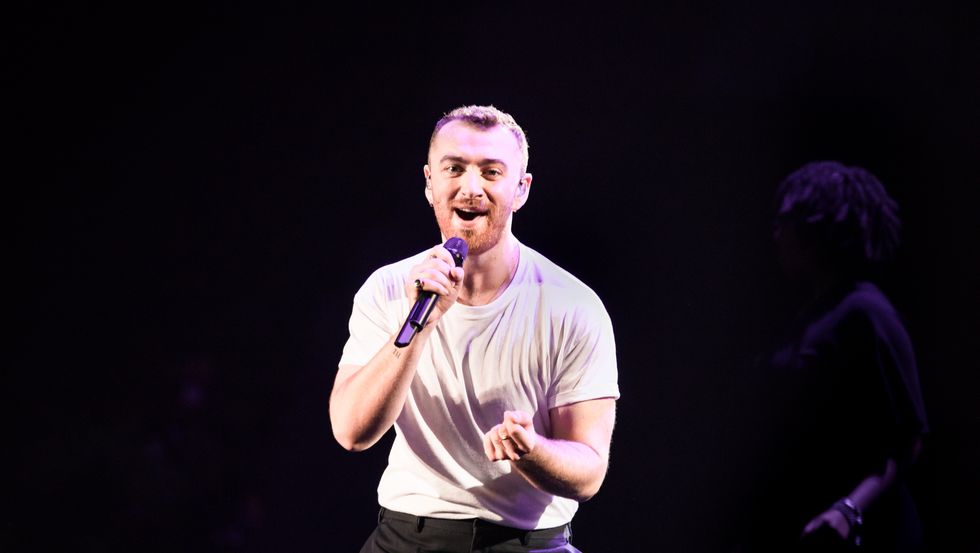 Sam Smith Performs During The Thrill Of It All World Tour 2018 In Shanghai