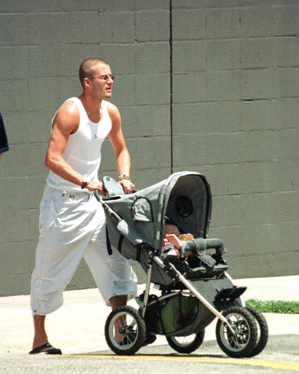 david beckham with son brooklyn