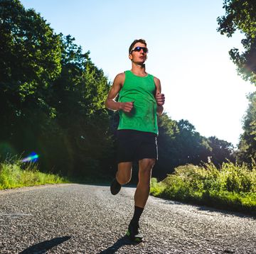 enjoying the run