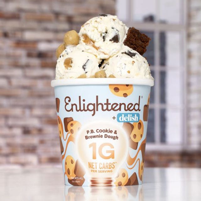 Enlightened’s New Keto-Friendly Ice Cream Is Filled With Peanut Butter ...