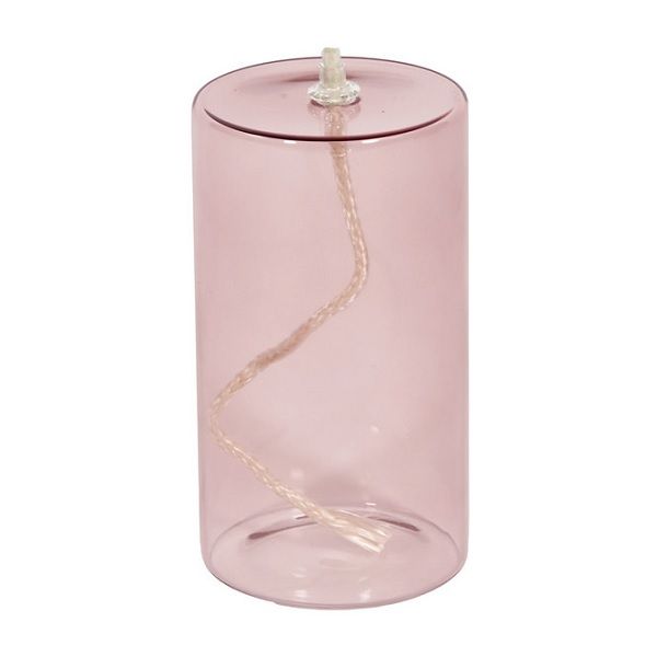 Pink, Cylinder, Material property, Glass, Beige, Metal, 
