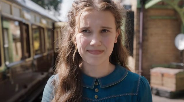 millie bobby brown en la pelicula enola holmes
