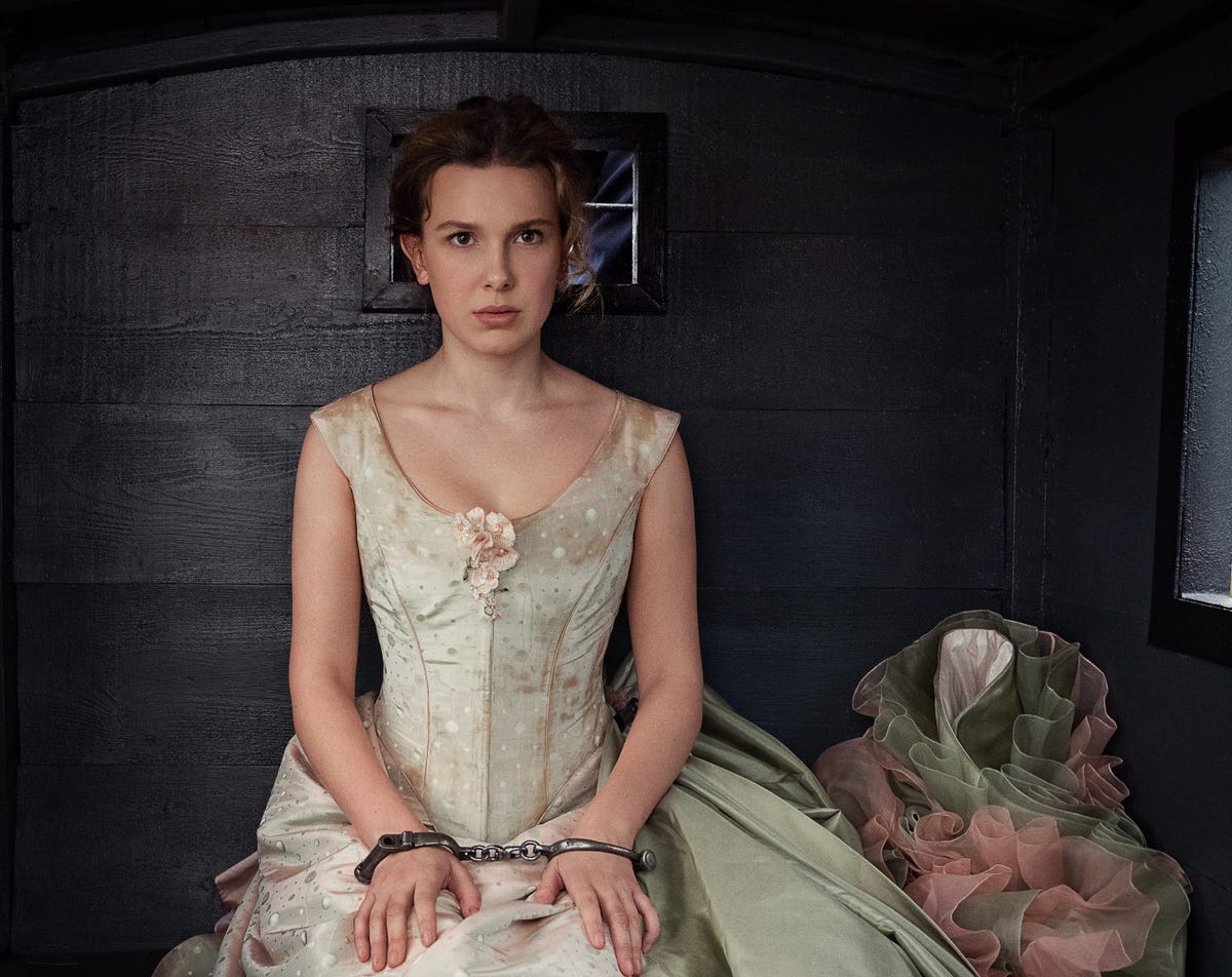 What Millie Bobby Brown Wore to Promote 'Enola Holmes 2