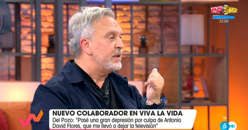 enrique del pozo debuta como colaborador de 'viva la vida' cargando contra antonio david flores
