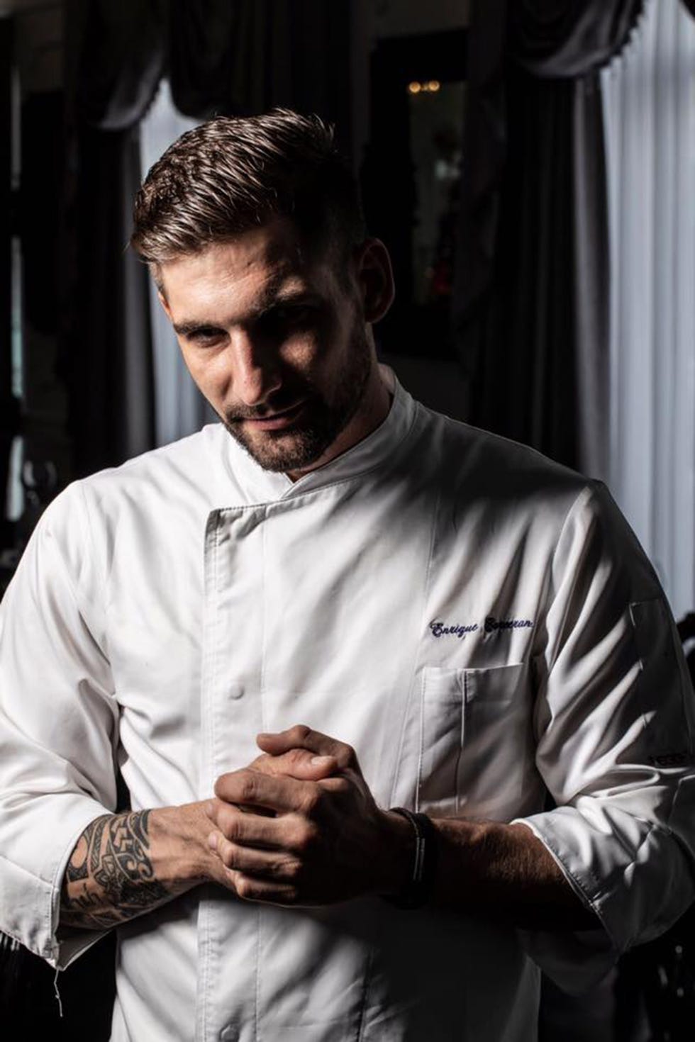 el chef español enrique garcerán