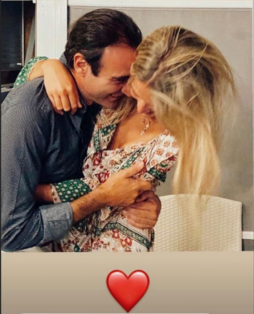 enrique ponce y ana soria, juntos en instagram