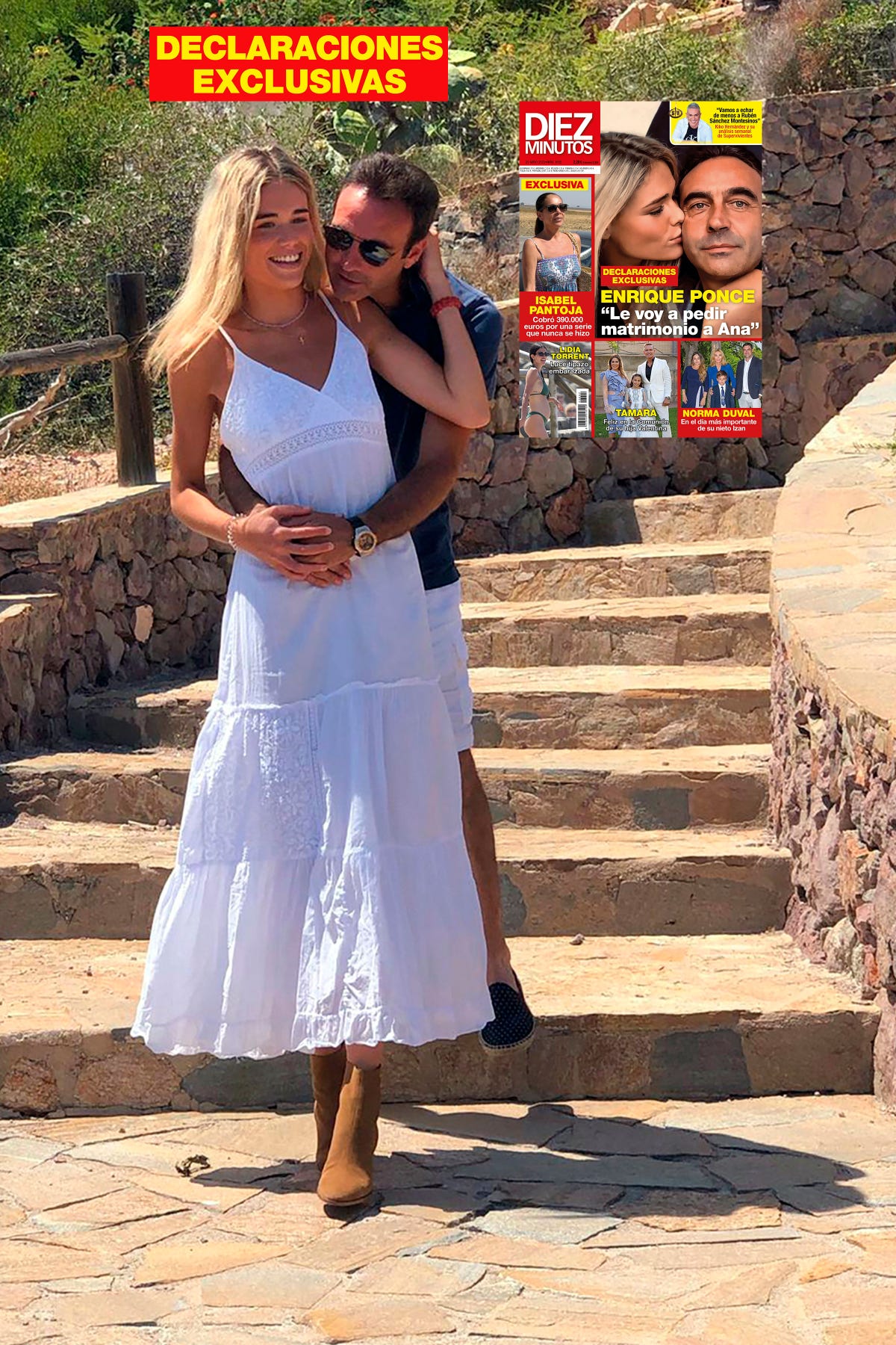 enrique ponce y ana soria, portada diez minutos 3692