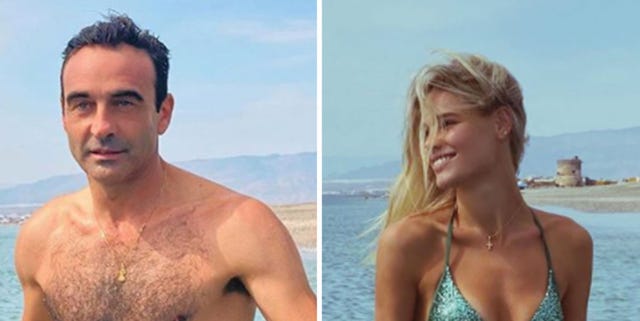 Enrique Ponce y Ana Soria, penúltimo baño del verano enrique ponce y ana soria, penúltimo baño del verano