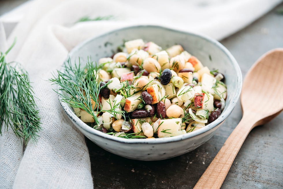 ensalada de alubias