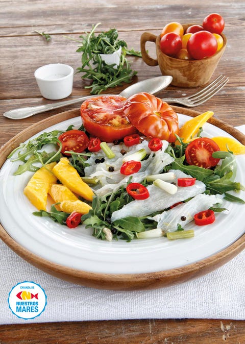 Ensalada de dorada y mango ensalada de dorada y mango