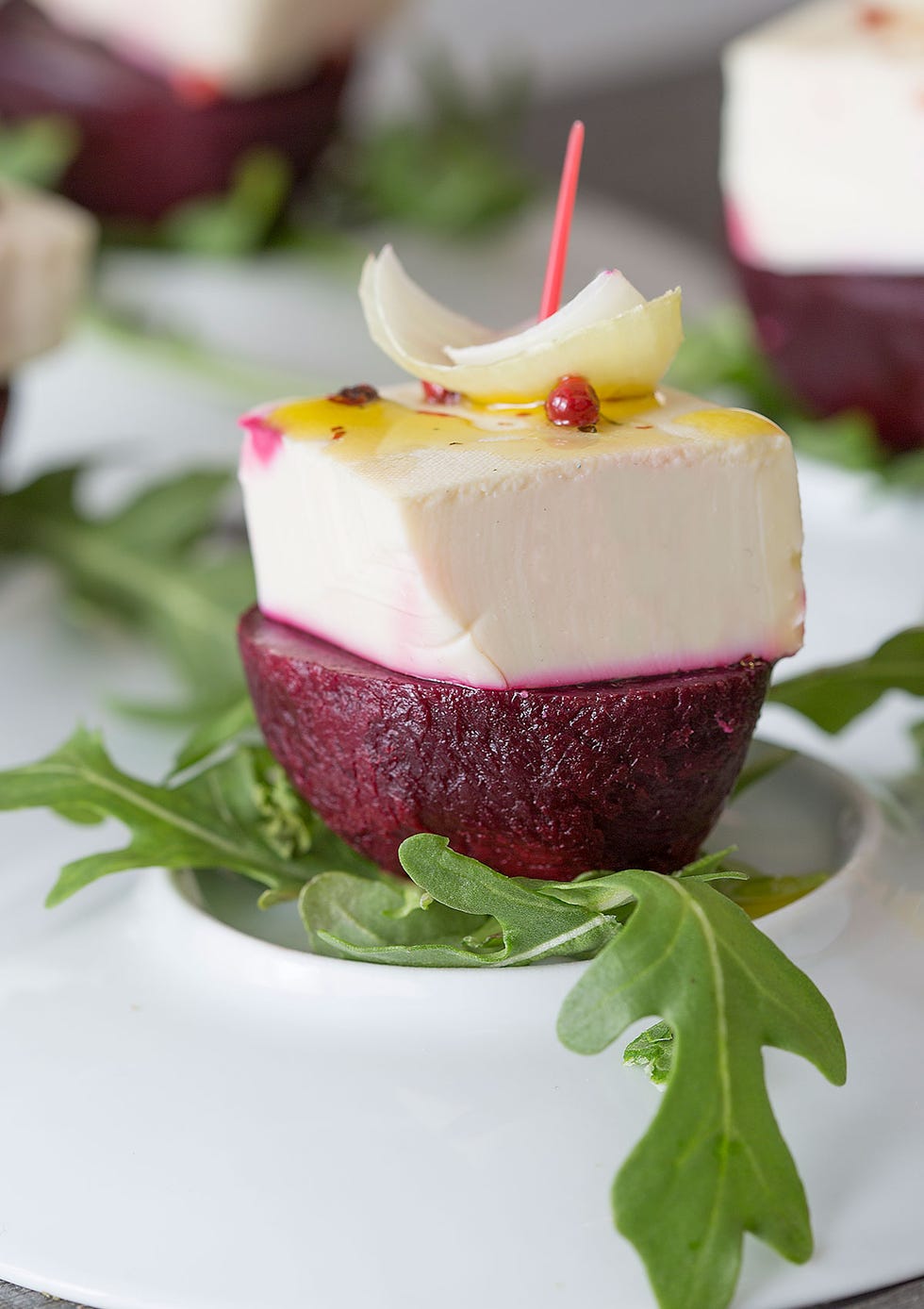 recetas con remolacha hojaldre, ensalada, tabulé y canapés, riquísimos