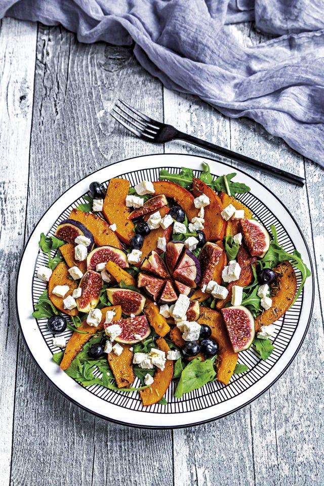 ensalada templada de calabaza