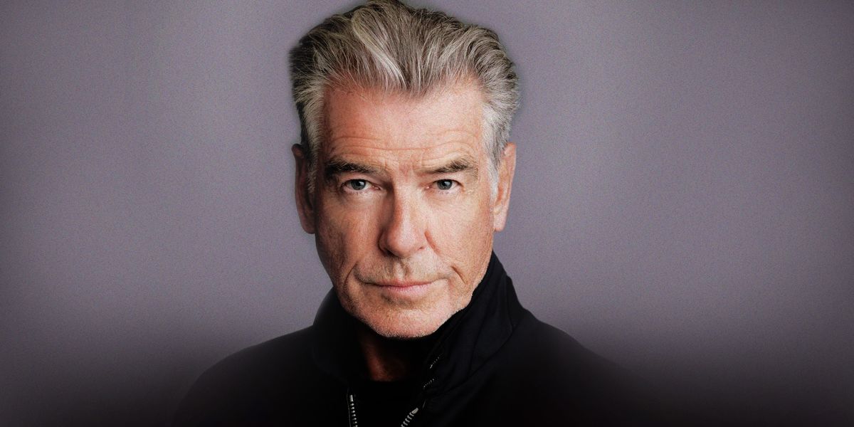 Pierce Brosnan's jacket and watch in History's Greatest Heists