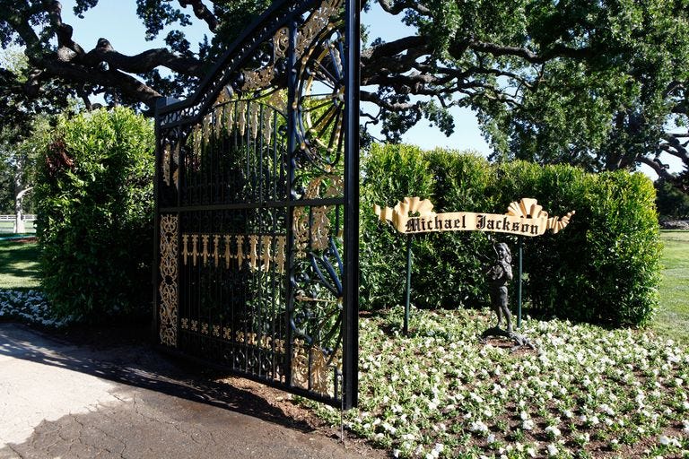neverland, la casa de michael jackson en santa bárbara