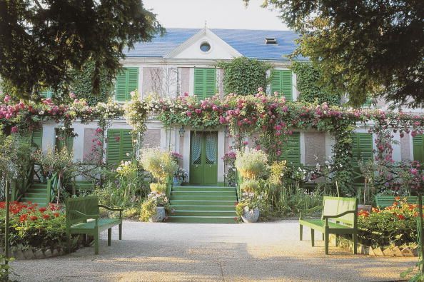 claude monet's house and garden, giverny, haute normandie, france