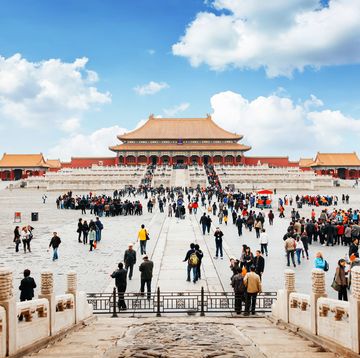 entree van de verboden stad in beijing