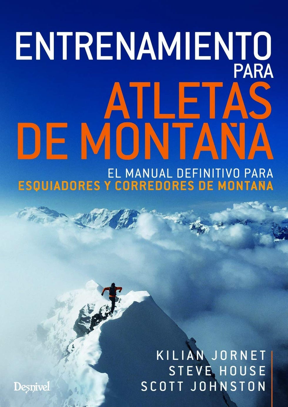 portada del libro 'entrenamiento para atletas de montaña' de kilian jornet, steve house y scott johnston