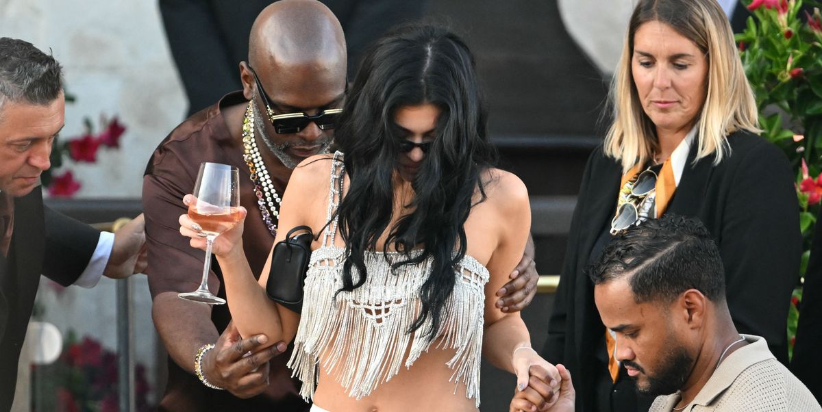 Kylie Jenner Is a Boho Bombshell in Archival Chloé Fringe Bra