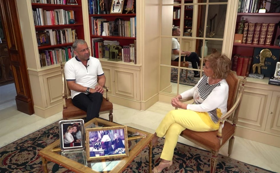 maría teresa campos entrevista a jorge javier vázquez en su canal de youtube