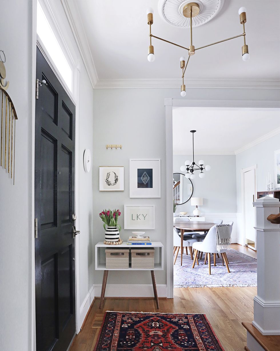 50 Ideas para decorar el recibidor y aprovechar el espacio
