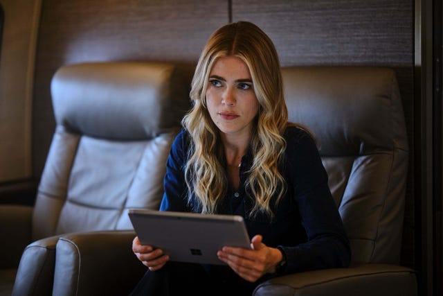 the hunting party "roy barber" episode 105 pictured: melissa roxburgh as rebecca 'bex' henderson (photo by: david astorga/nbc)