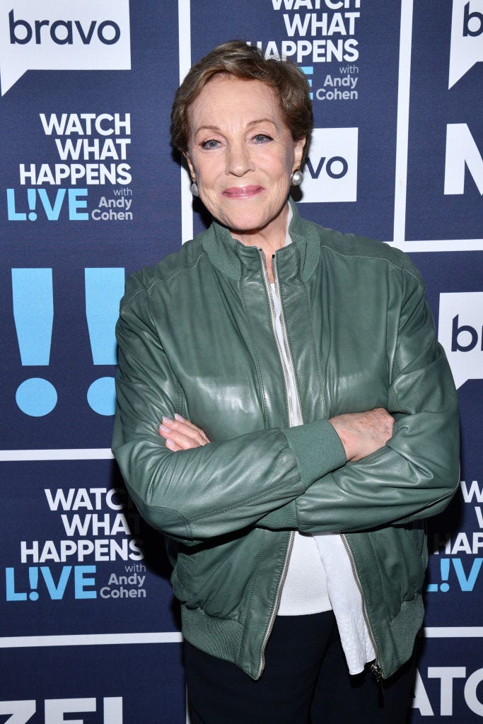 julie andrews   pixie hairstyles