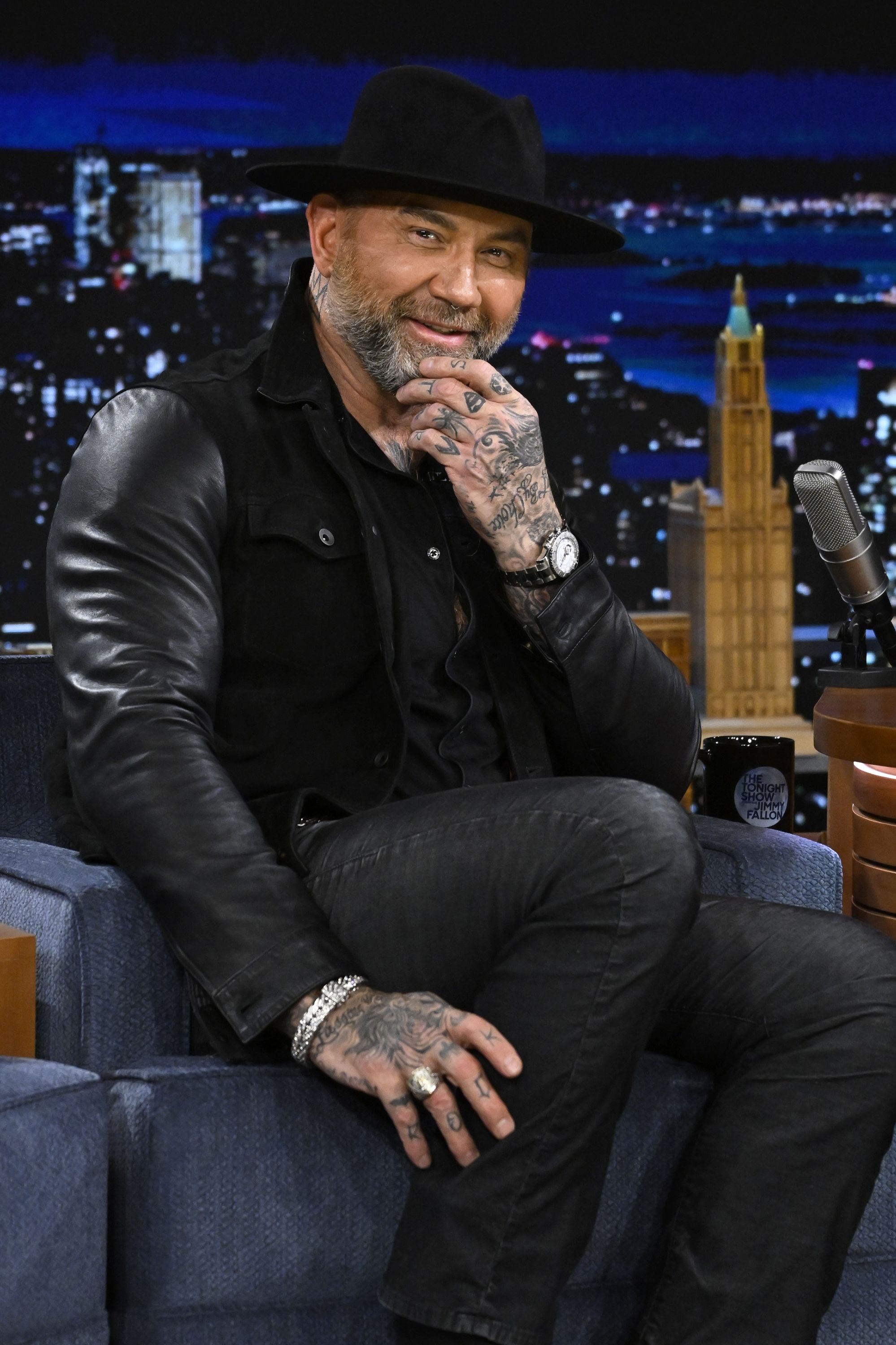 Dave Bautista Is Unrecognizable With Long Hair in Throwback Photo