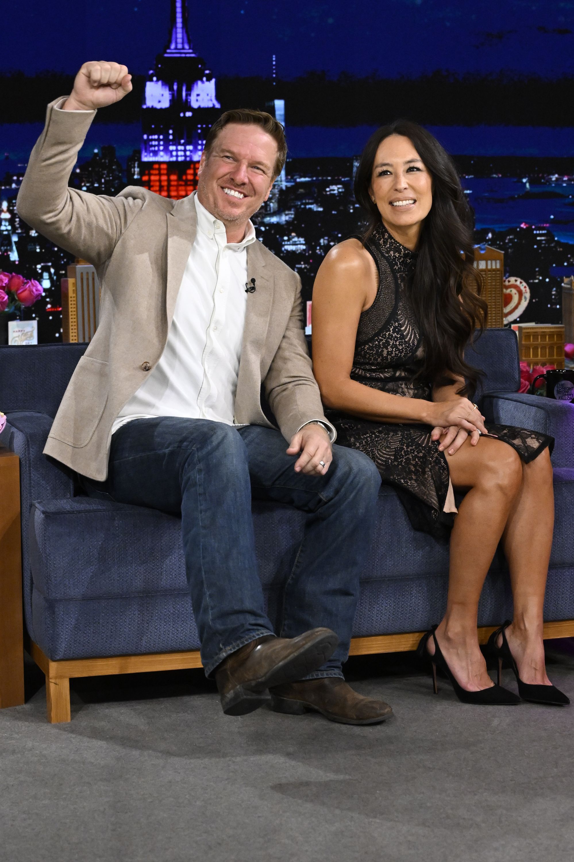 'Fixer Upper' Star Joanna Gaines Shuts Down the 'Tonight Show' in Lace