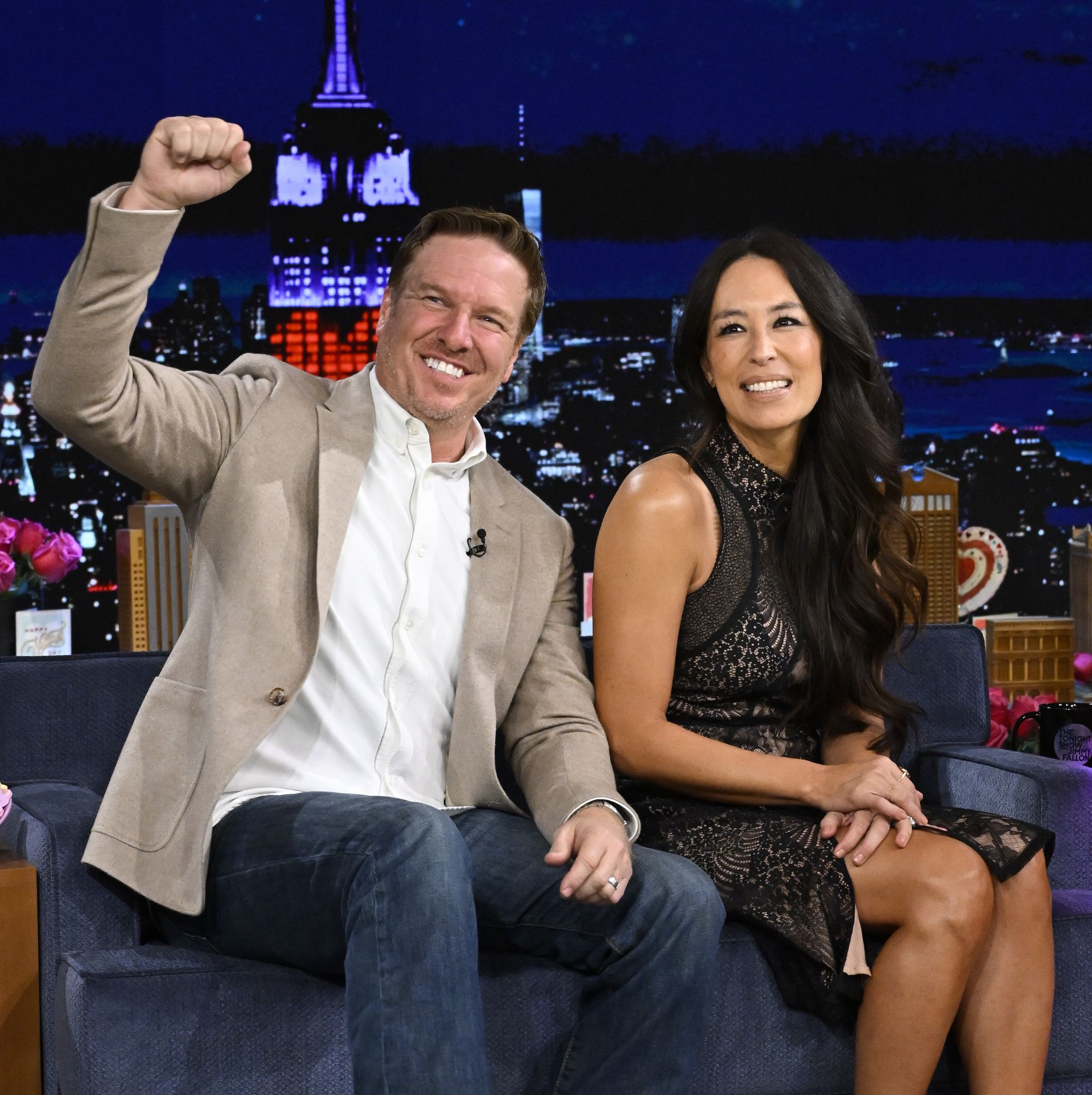 Joanna Gaines Shut Down 'The Tonight Show' in a Stunning Lace Dress