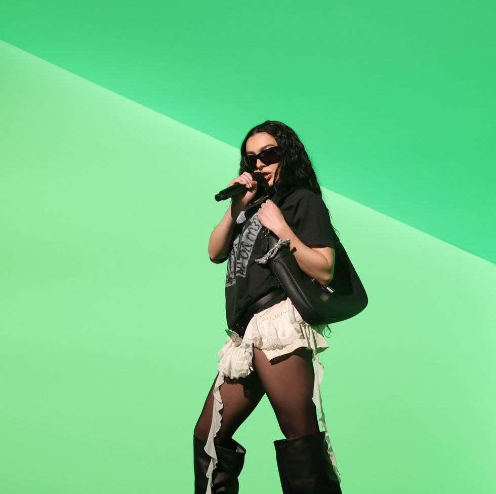 charlie xcx performs on saturday night live season 50