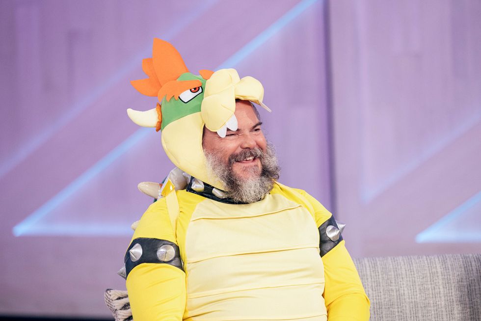 jack black dressed in a bowser costume on the kelly clarkson show season 4
