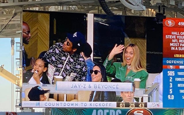 Beyoncé and Jay-Z Give Blue Ivy the Full Super Bowl 2022 Experience