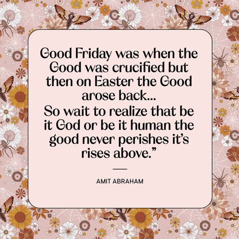 amit abraham easter quote
