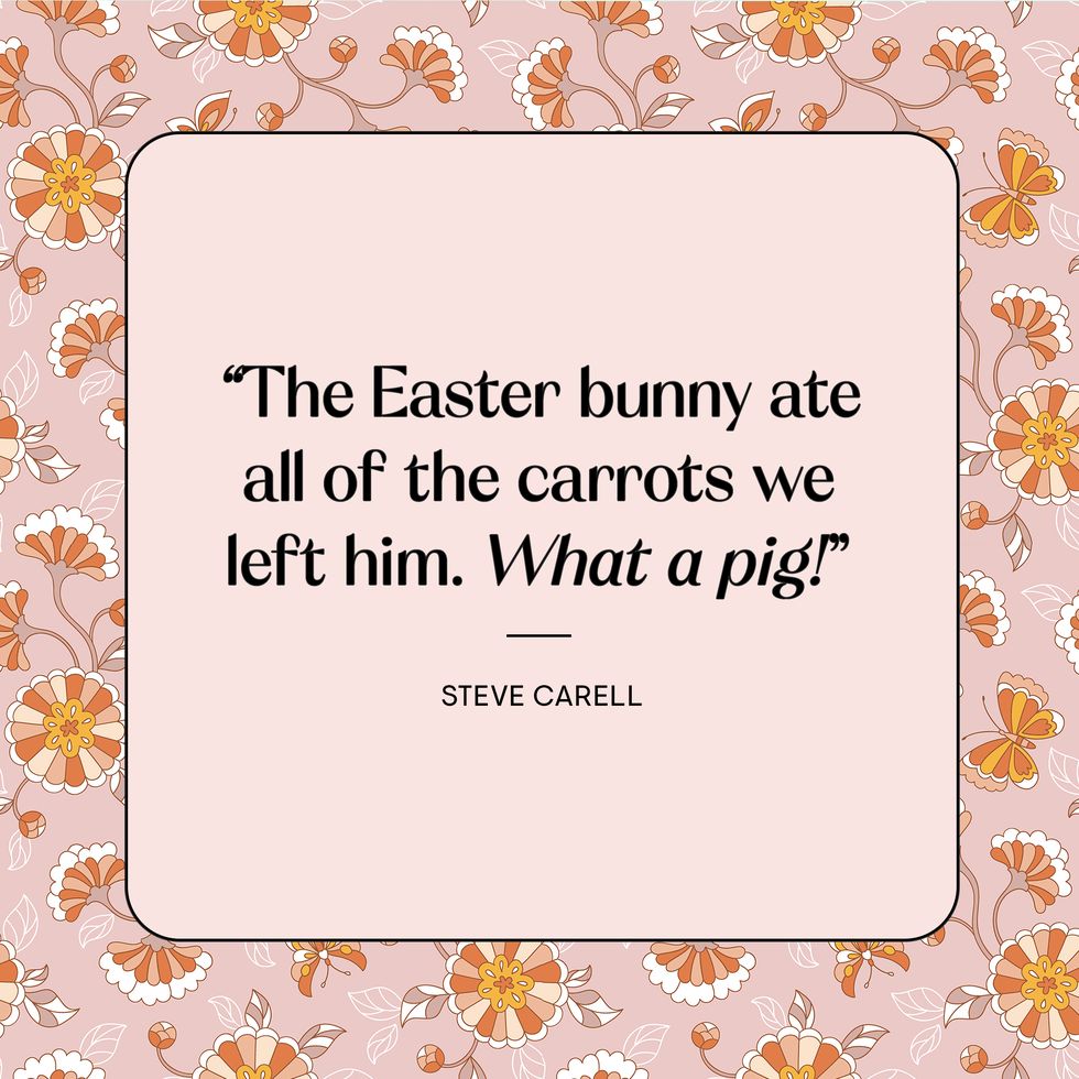 stevel carell easter quote