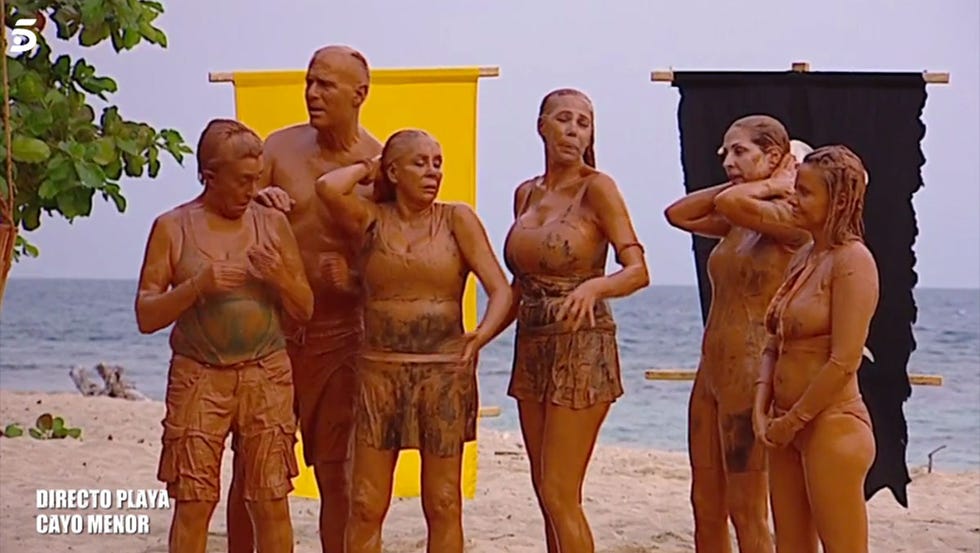 Isabel Pantoja y el equipo Pirata en 'Supervivientes'