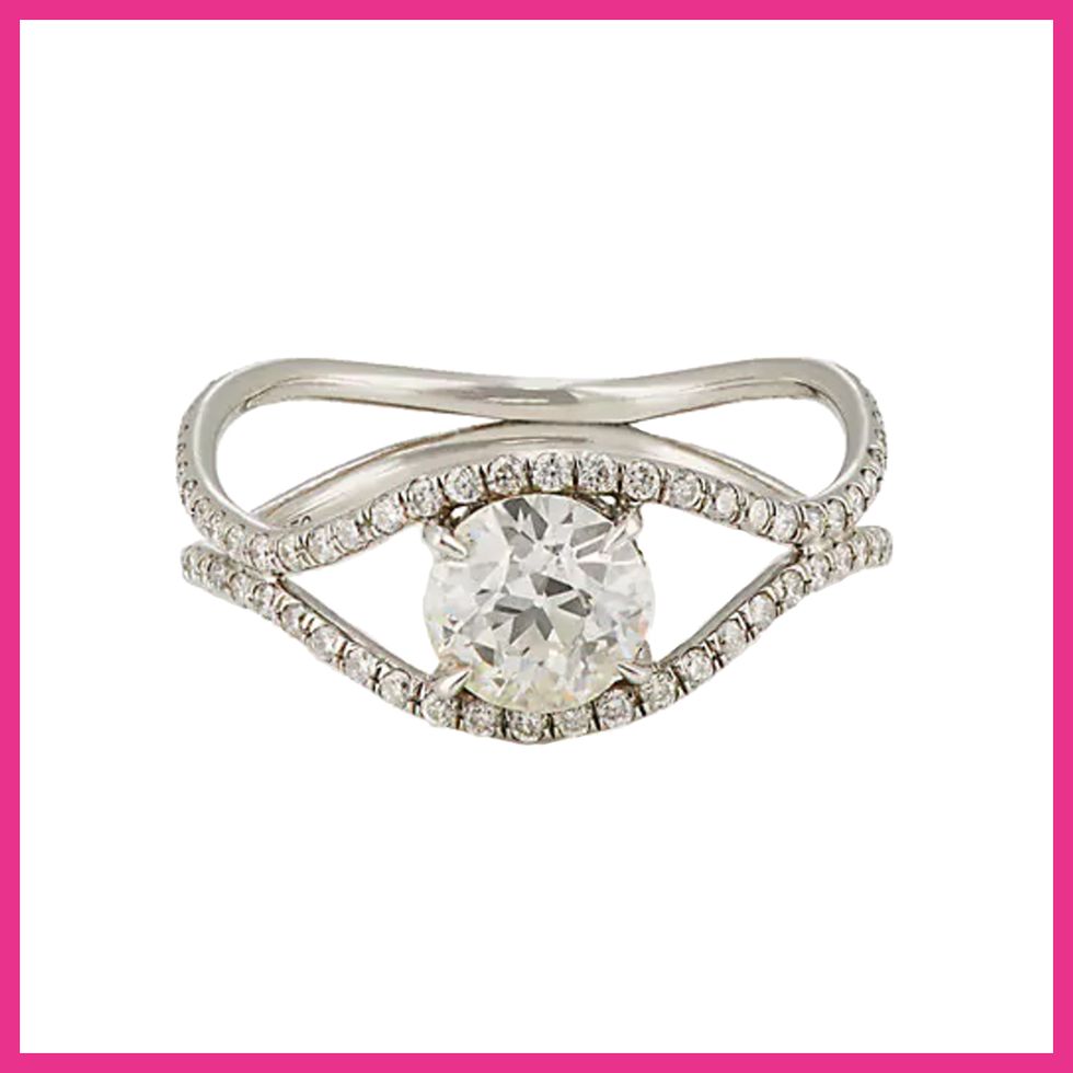 Jewellery, Ring, Fashion accessory, Diamond, Platinum, Engagement ring, Pre-engagement ring, Body jewelry, Gemstone, Metal, 