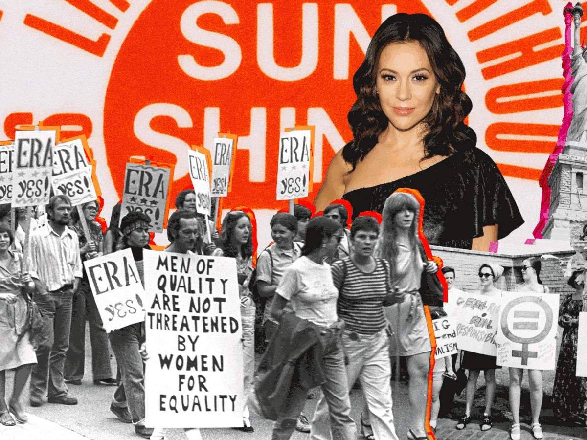 Alyssa Milano Nude Pussy - What Is the Equal Rights Amendment and Why Do We Need It? - Alyssa Milano  On the Virginia Senate's ERA Vote