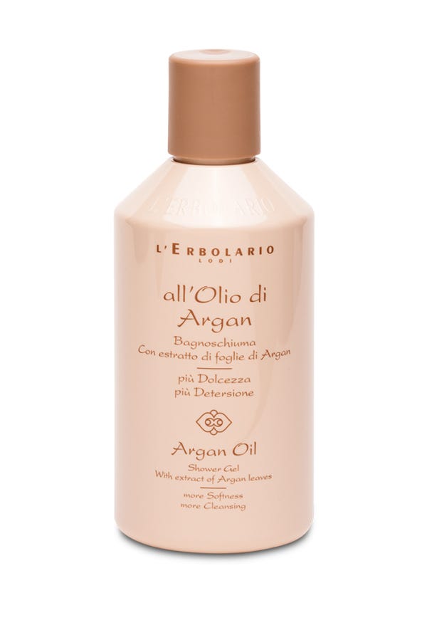 bagnoschiuma olio d'argan