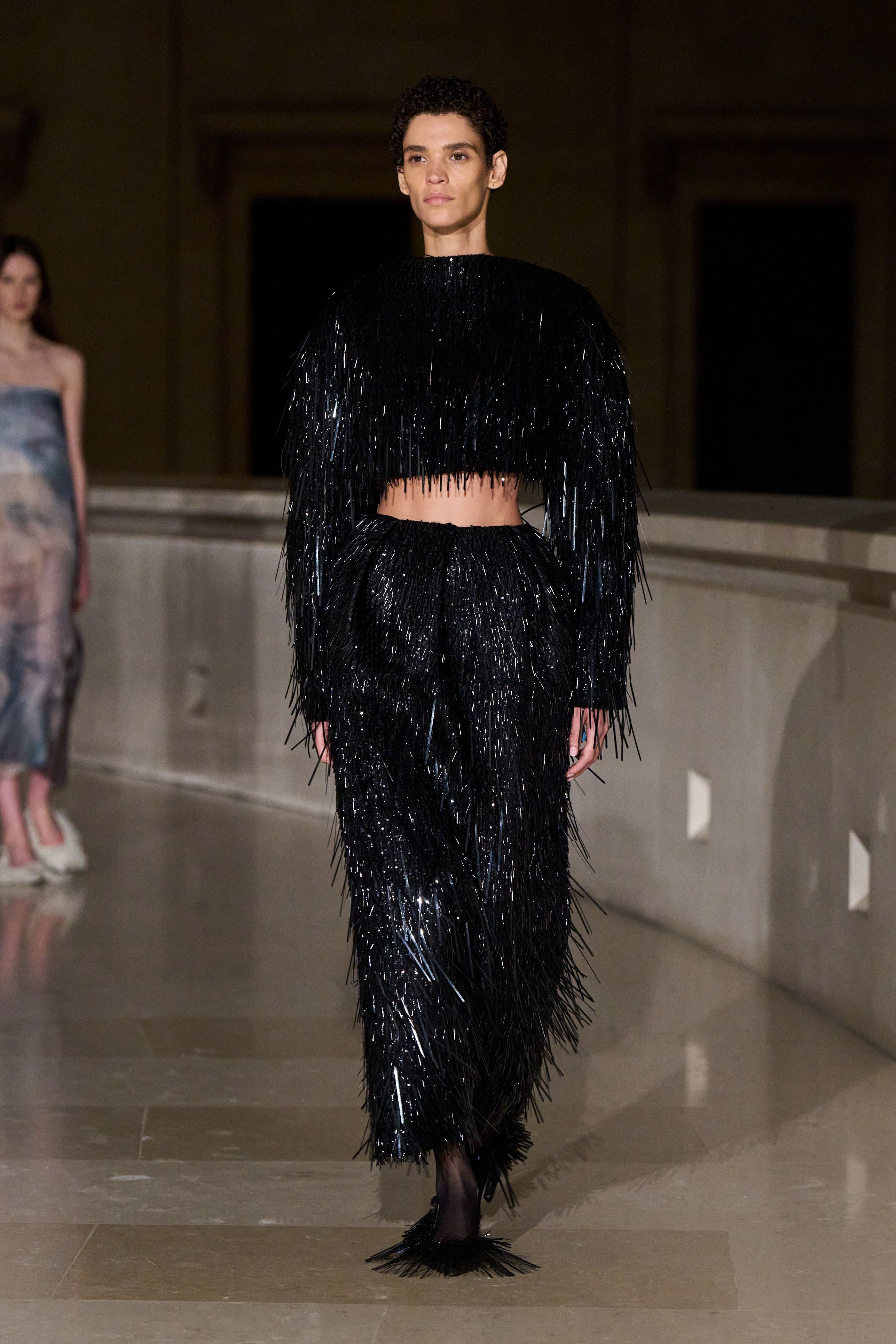 美品✨ERDEM アーデム　Nacy ポルカドットジャケット　シルク混 洗練された迫力あるコートを着る。 | andPheb Staff Blog