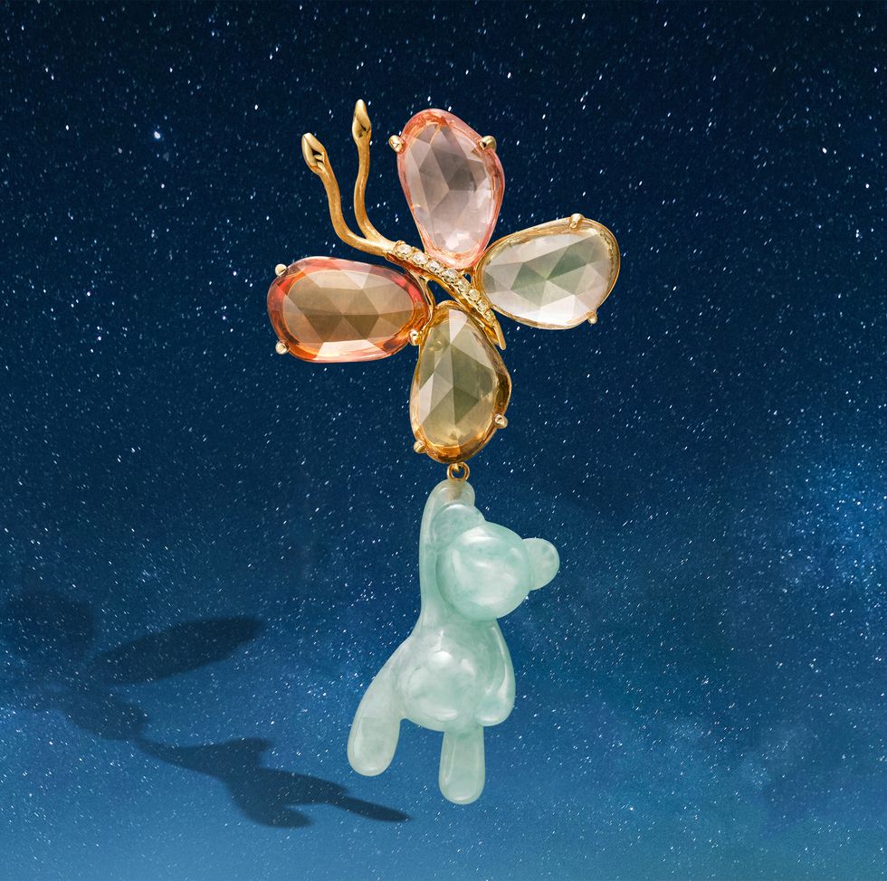 以青鳥、玉熊、蝴蝶等樣貌讓玉石再次動人，「林曉同珠寶」在當代珠寶設計描繪最幸福的樣貌