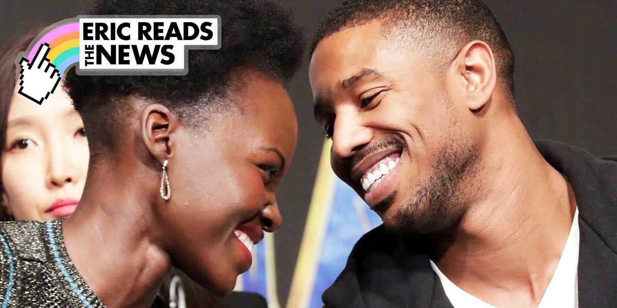 Lupita Nyong'o can't stop making Michael B. Jordan do push-ups