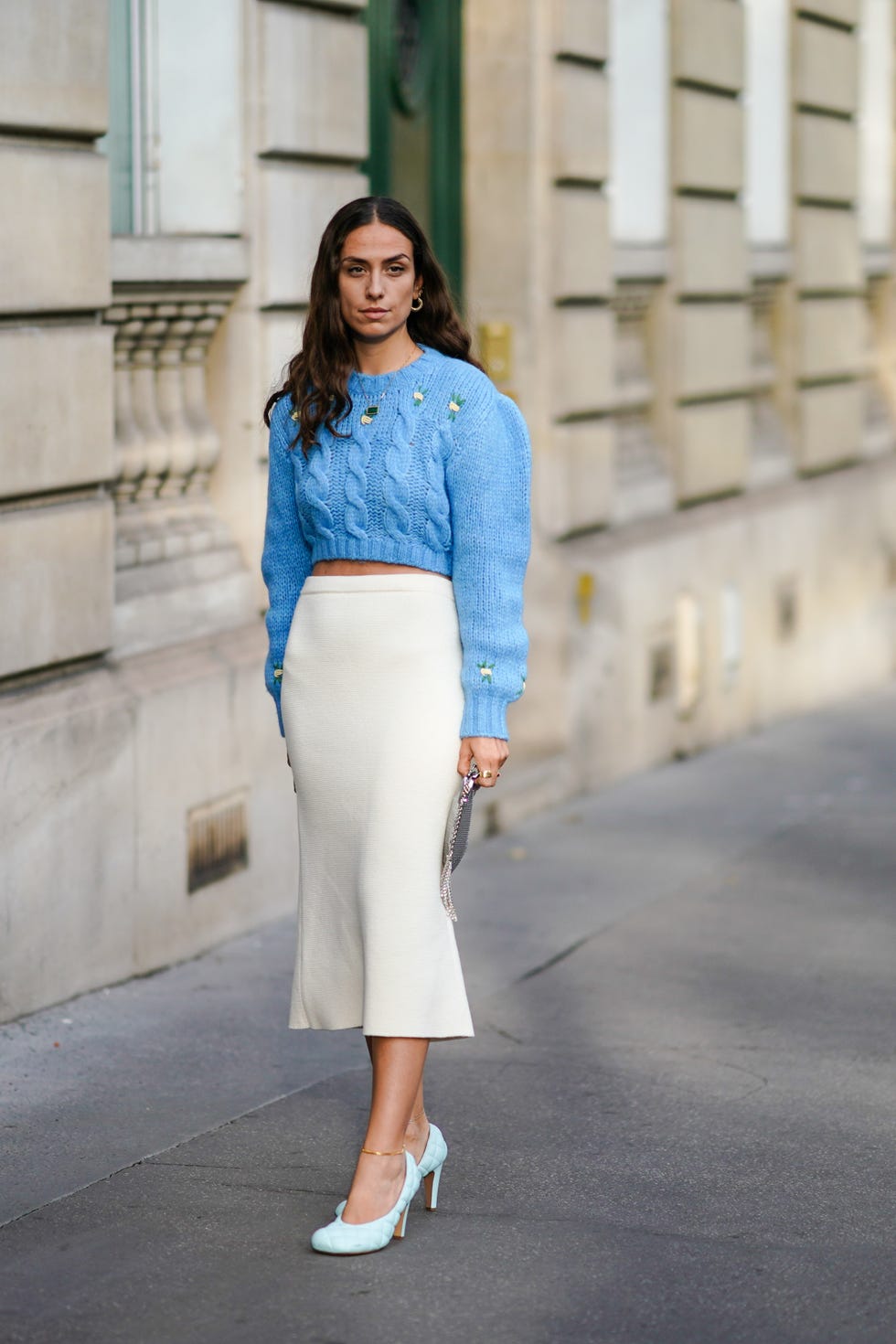 Street Style : Paris Fashion Week - Womenswear Spring Summer 2020 : Day Five