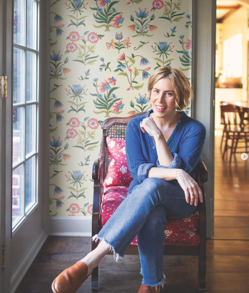 'Home Town' Star Erin Napier Just Launched a Wallpaper Line and It's Utterly Charming