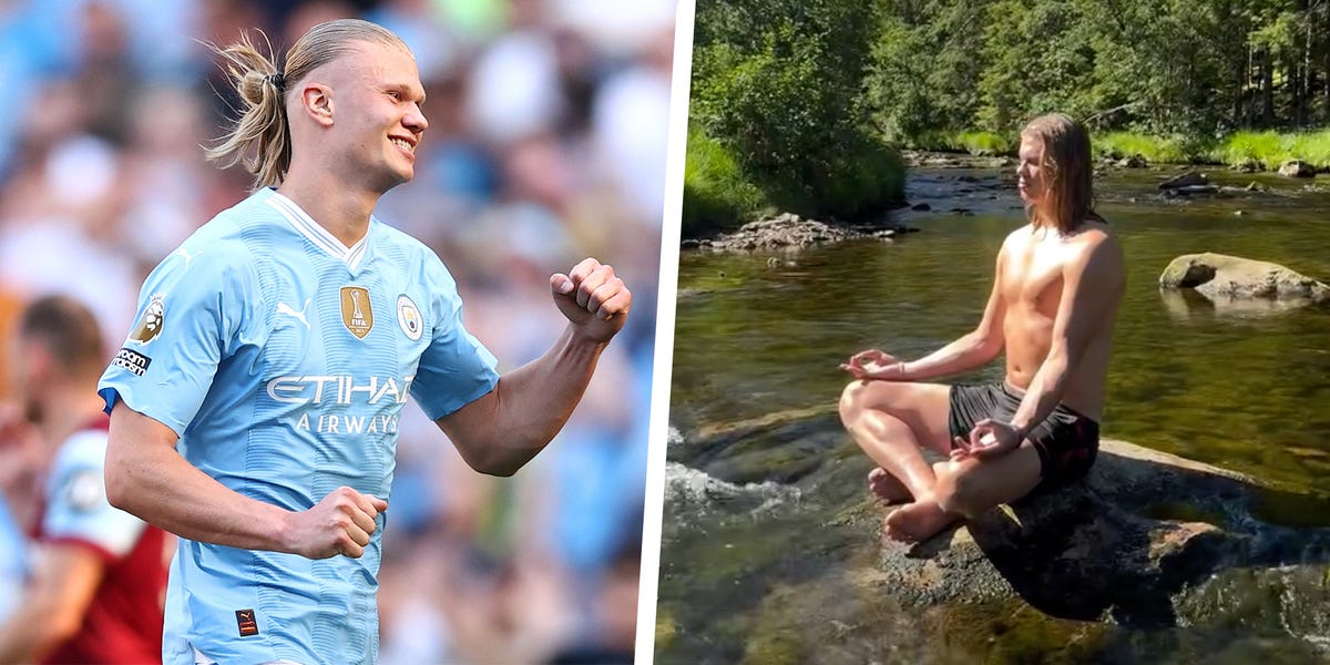 Erling Haaland’s Preferred Method of Strength Training Is Chopping Mountain Wood