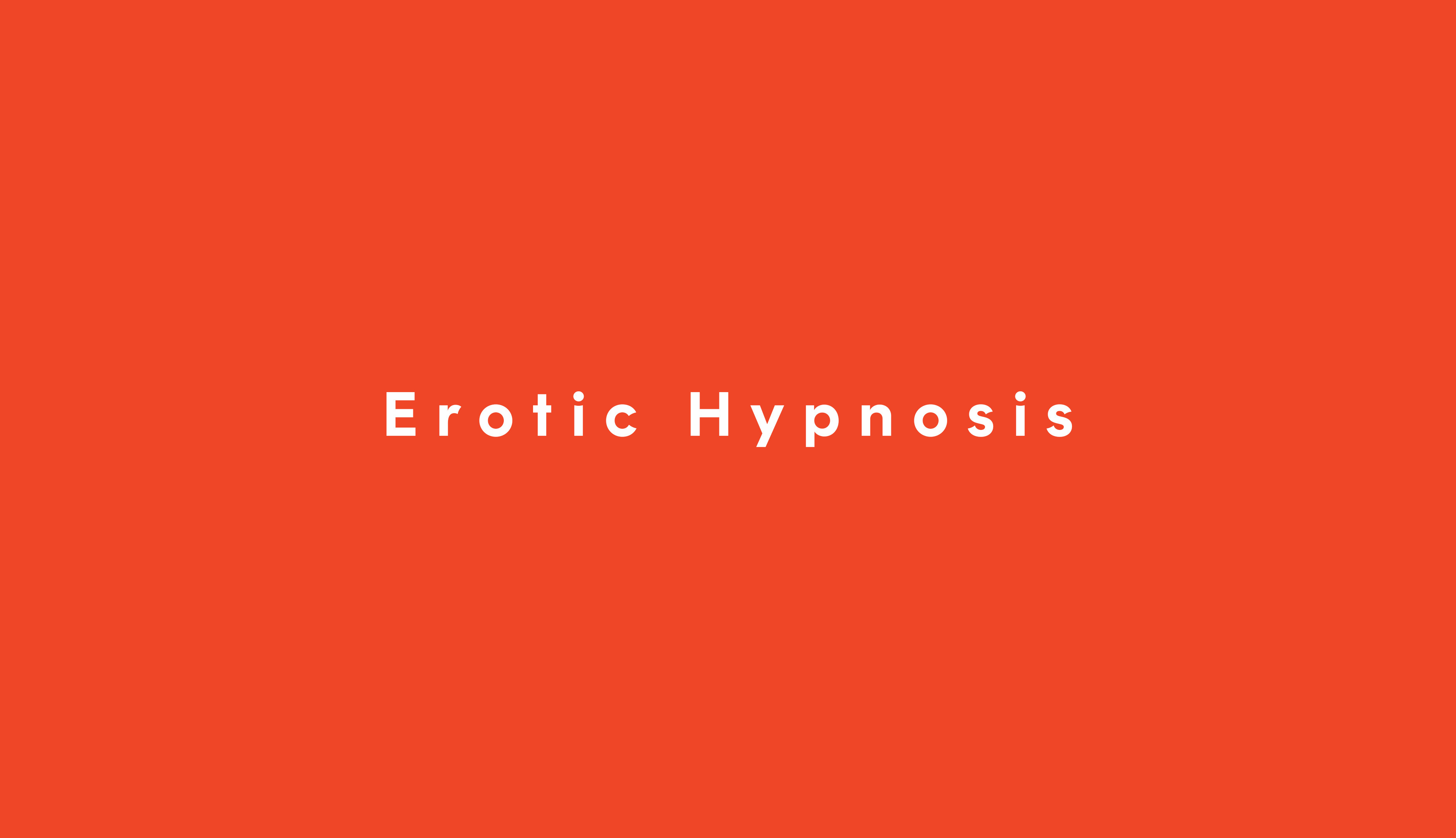 Erotic Hypnosis Turned Me Into a Living Sex Doll
