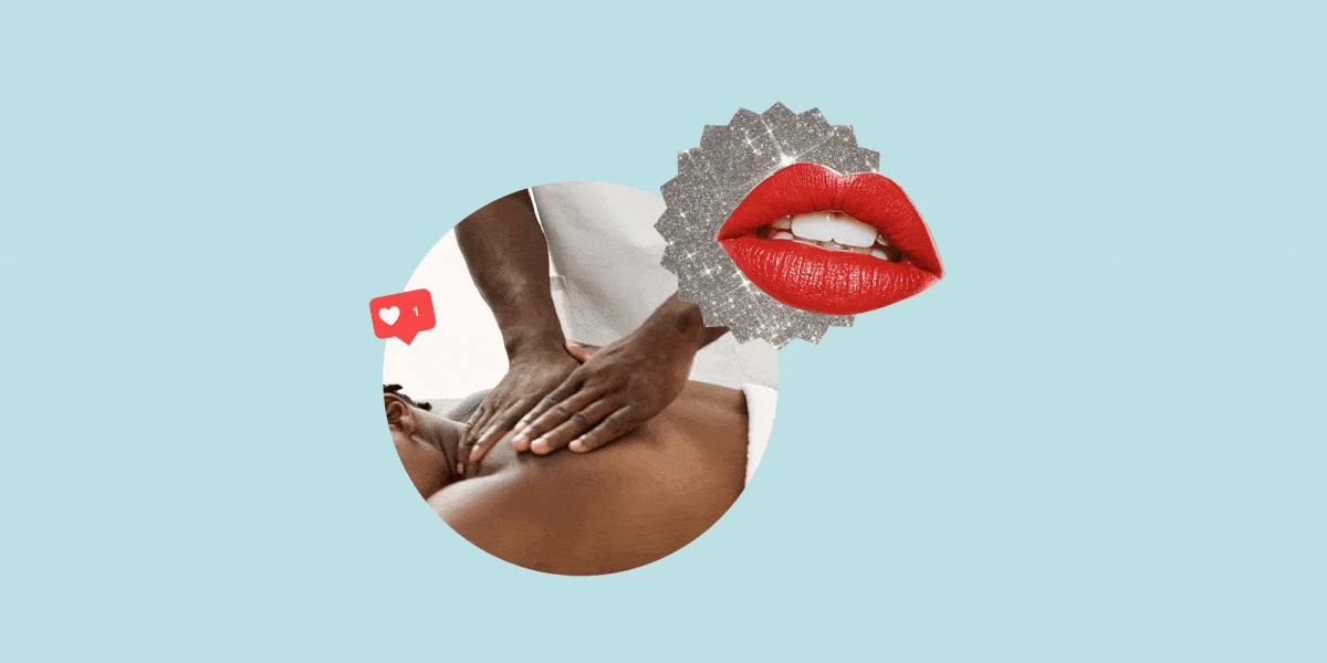 erotic massage on instagram and tiktok